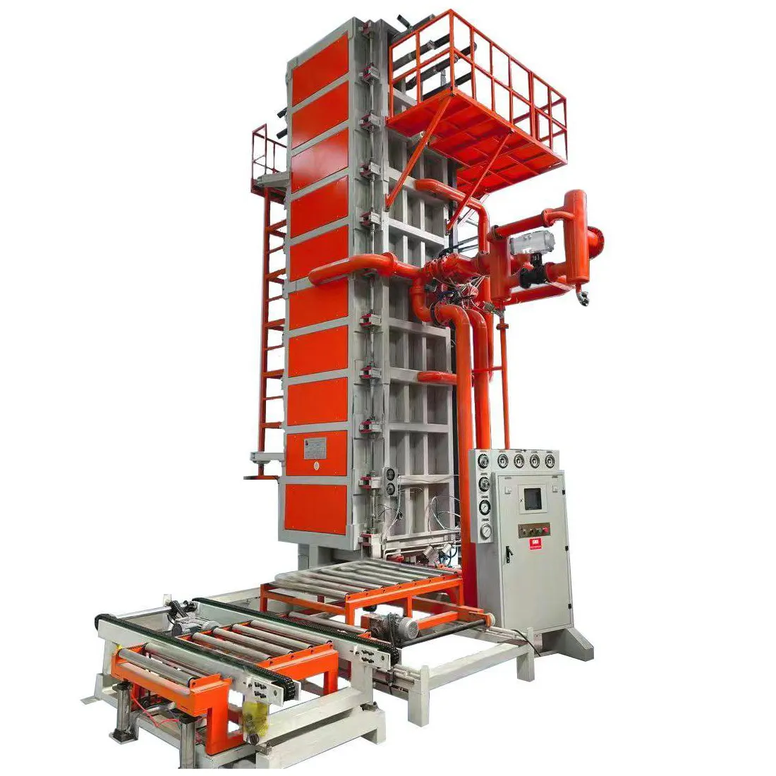Direct Supply Fully Automatic Air-cooled Eps Block Moulding Machine Foam Polystyrene Machine