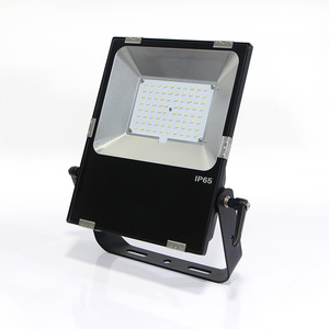 Projecteur extérieur étanche IP66 noir led 10w 20w 30w 50w 100w 200w 300w <span class=keywords><strong>400w</strong></span> jardin cour a mené la lumière d'inondation - Product Image 1