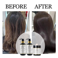 Vente en gros de kits de soins capillaires de luxe avec shampoing et après-shampoing au Botox pour renforcer l'hydratation et le lissage