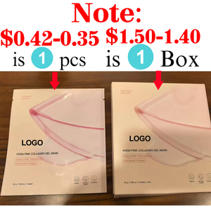 Mặt nạ dưỡng da Hàn Quốc bán buôn, chiết xuất cá hồi PDRN DNA, collagen sinh học dạng gel màu hồng, cấp ẩm, săn chắc da mặt - Product Image 2