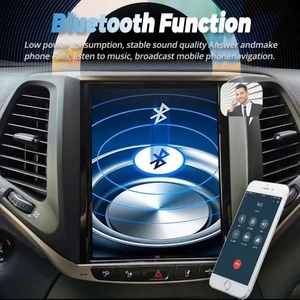 Car Android 15 Jeep Cherokee 2014-2018 Auto Radio Multimedia Video Player DSP <b>Navigation</b> <b>GPS</b> CarPlay Touchscreen 2DIN for 5G - Product Image 3