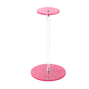 Présentoir à Chapeaux et Perruques en Acrylique Transparent, Support Réglable en Hauteur, Idéal pour l'Exposition de Bijoux, Montres et Casques - Product Image 2