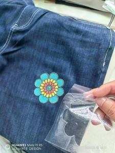 Vinilo de Impresión DTF con Efecto de Bordado UV Imitación Especial, Rollo de Película DTF <span class=keywords><strong>AB</strong></span> para Camisetas, Suéteres, Calcetines, Impresión de Logotipos y Nombres - Product Image 4