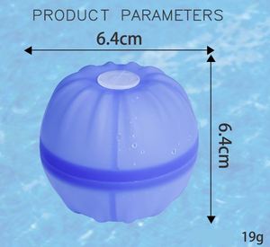 Globo de Agua de Silicona con Logotipo Personalizado Serigrafiado para Niños, Relleno Rápido, Irrompible, Juguete para Batalla de Agua, 6 Colores, Diversión al Aire Libre - Product Image 2