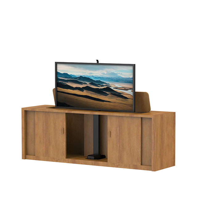 Electric Motorized TV Lift with Remote Control for Hidden TV Cabinet Height Adjustable Automatic for 21-29 Inch TV