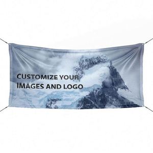 Pvc Vinyl Mesh Fabric Flex <b>Banner</b> for Hanging Custom Promotional Logo Printing Advertising Flags Outdoor <b>Banners</b> - Product Image 1