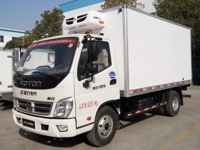 Camión refrigerado Futian Aoling (4,2 m de largo)