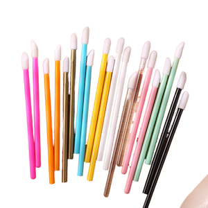Applicateur de rouge à lèvres à tête interchangeable, brosse cosmétique en nylon pour cils et extensions de cils - Product Image 1