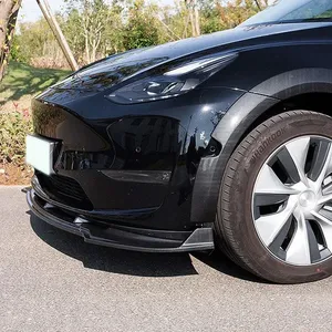 Para Model Y 2019-2024, 3 piezas, mejora de apariencia, alerón delantero, difusor con labio, kit de carrocería, modificación exterior - Product Image 3