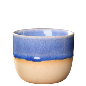 Tasse à café kung fu <span class=keywords><strong>en</strong></span> céramique bleu clair, de style <span class=keywords><strong>japonais</strong></span> créatif, pour le thé, la poterie traditionnelle, 4oz - Product Image 1