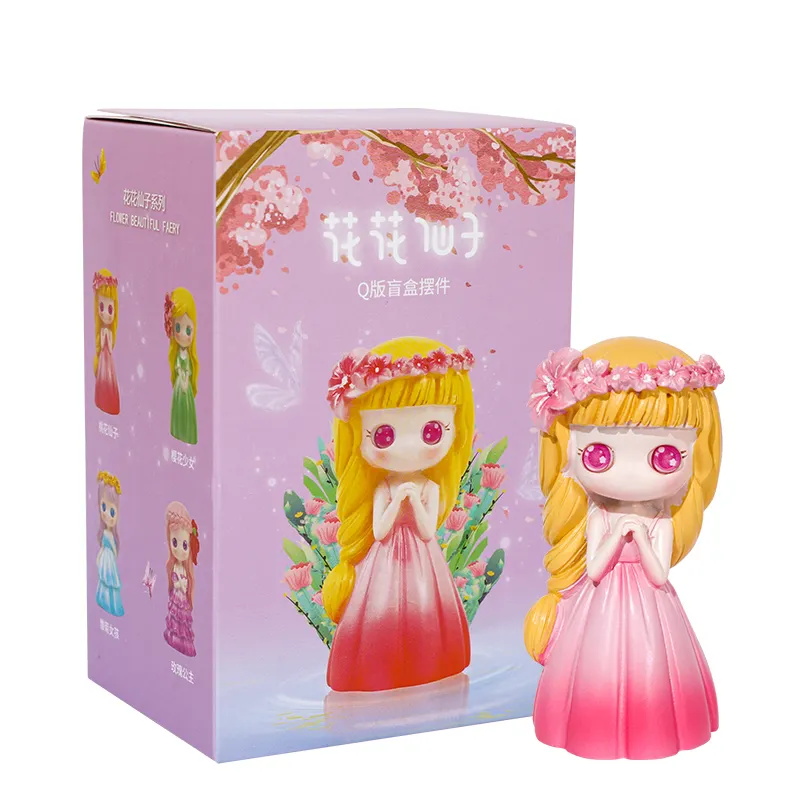 Baishun Mädchen Herz handgemachte Ornamente Auspacken Überraschung kreative Valentinstag Mädchen Student Geschenk Blume Fee Blind Box