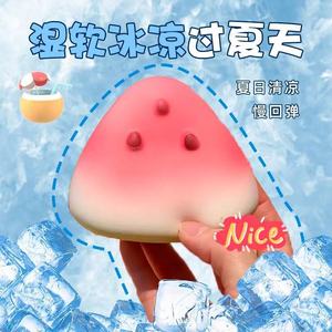 ของเล่นบีบแตงโม TPE นุ่ม บีบแล้วคืนตัวช้า ของเล่นคลายเครียด สำหรับเด็กอายุ 8-13 ปี ใช้ได้ทั้งเด็กชายและเด็กหญิง - Product Image 2