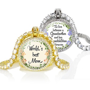 All'ingrosso mamma <span class=keywords><strong>e</strong></span> nonna lettere d'amore strass gioielli da Tennis collana personalizzabile regali per la festa della mamma - Product Image 1