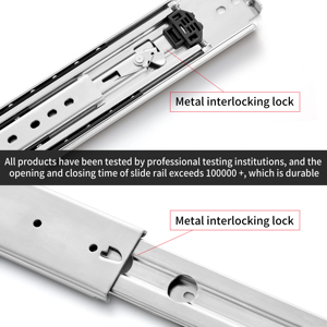 SNEIDA 76mm Voll verlängerte Hoch leistungs schublade Schieber Lock-in-Lock-Funktion Feuerwehr auto Camping Fahrzeug Essen im Freien Schlafzimmer Fitness studio - Product Image 6