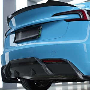 Kit carrosserie en fibre de carbone pour Tesla Model 3, directement de l'usine, adapté aux modèles 3 de 2023 et plus récents - Product Image 6
