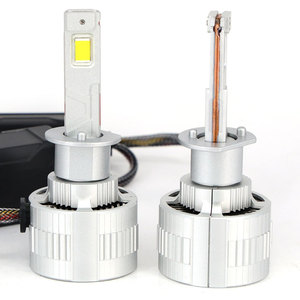 หลอดไฟหน้ารถยนต์ LED 120W 11000LM 6500K ไฟหน้ารถยนต์ LED H1 H4 H7 9006 9007 สำหรับรถยนต์ฟอร์ด โฟกัส - Product Image 4