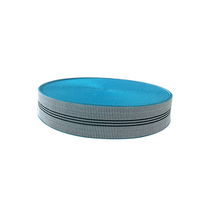Sangle de rembourrage de haute qualité modèle 5HPE-80 bleue de 5 cm de large, <span class=keywords><strong>bande</strong></span> élastique pour meubles, sangle en <span class=keywords><strong>caoutchouc</strong></span>/polyester pour canapé, 2025 - Product Image 1