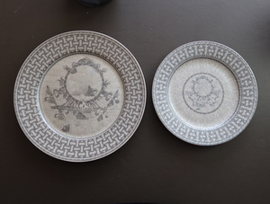 10 pièces ustensiles de cuisine vaisselle bol et assiette en os ensemble de dîner accessoires de cuisine gris ensemble de dîner céramique occidentale chine 72 pièces - Product Image 3