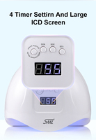 SUN X5 PLUS Séchoir à ongles à LED UV haute puissance 171W pour USB rechargeable, essentiel pour le salon et la maison Nailart