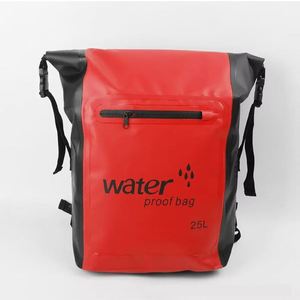 Sac à dos de sport imperméable - Sac étanche en PVC adapté à la plongée, à la dérive et à la natation, sac à dos léger et durable - Product Image 4