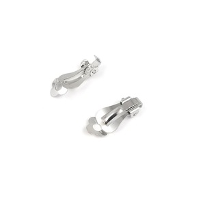 Clips d'oreille en acier inoxydable 316L pour boucles d'oreilles invisibles sans perçage, matériaux de bricolage, clips à ressort, unisexe - Product Image 4