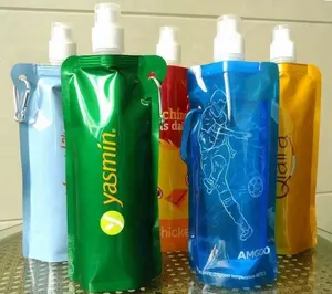再利用可能で折りたたみ式のスポーツ飲料ボトル/折りたたみ式ウォーターバッグ