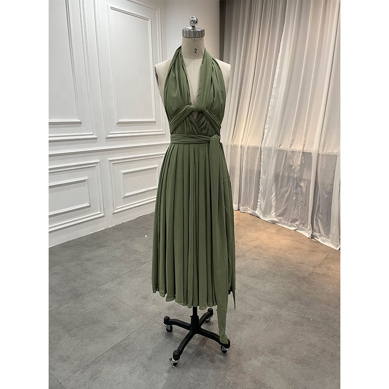 bridesmaid dresses emerald green satin Mermaid Satin Bridesmaid Dresses One Shoulder Split – Lisposa main image 0