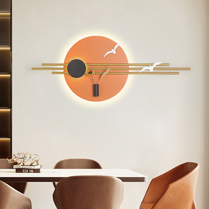 Lámpara de Pared LED de Hierro Minimalista Moderna con Estilo de Lujo Ligero para Sala de Estar, Dormitorio, Ambiente Creativo, Iluminación para Hotel y Sala de Exposiciones - Product Image 6