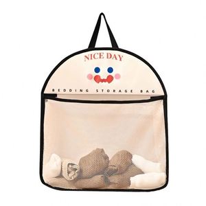 Wall-Mounted Breathable Mesh Storage <b>Bag</b> Sundries Organizer Sock Storage Underwear Organizer Space-Saving Wall Mounted <b>Net</b> <b>Bag</b> - Product Image 1