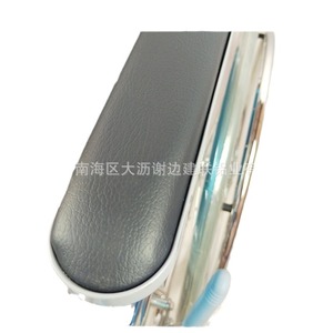 Silla de Ruedas Plegable Manual con Doble Freno, Neumáticos Sólidos, Masaje Terapéutico, Certificación CE, Origen Foshan, Número de Pieza 874-46 - Product Image 1