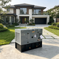 Générateur diesel silencieux portable 10 kVA 15 kVA 20 kVA 25 kVA 30 kW 50 kVA 60 Hz à démarrage automatique, type mobile, meilleur prix
