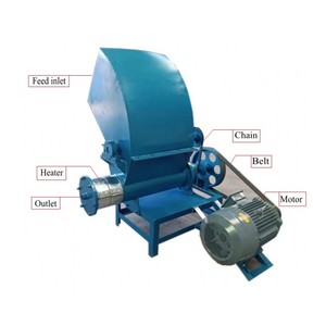 เครื่องรีไซเคิลโฟม EPS โพลีสไตรีนแบบหลอมละลาย เครื่องหลอมโฟม EPS รีไซเคิล - Product Image 4
