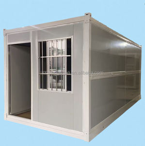 <span class=keywords><strong>Garage</strong></span> mobile <span class=keywords><strong>pliable</strong></span> en panneaux sandwich de 20 pieds et 40 pieds avec ventilation respirante, utilisation en extérieur, certifié CE, maison mobile - Product Image 4