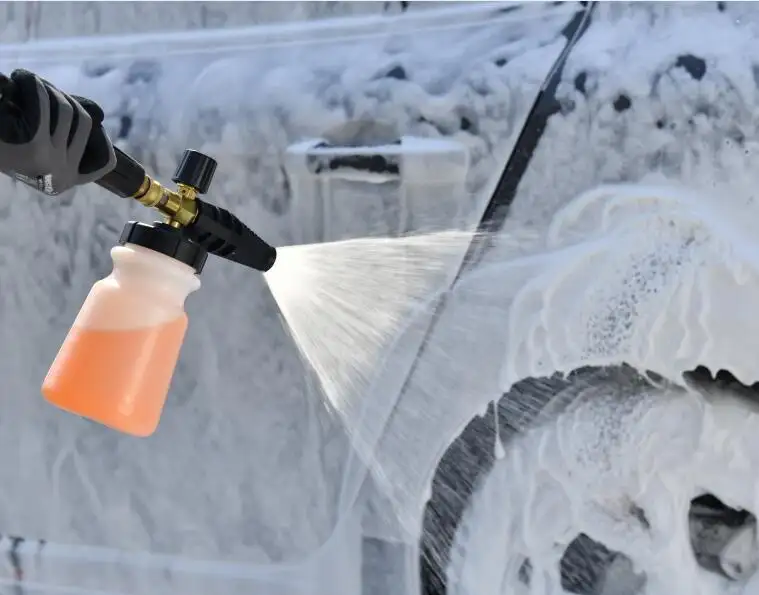 Araba yıkama araba bakımı yüksek basınçlı köpük topu Stand Up şişe