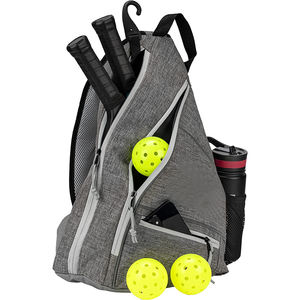 Custom High-Capacity <b>Nylon</b> Sports Sling Backpack Waterproof and Weatherproof Racket <b>Bags</b> for Pickleball Gear - Product Image 3