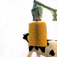 Brosse corporelle électrique pour bétail, à rotation automatique, en nylon robuste, pour vaches laitières en élevage – Fourniture directe usine