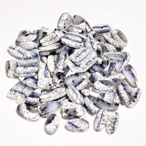 Pares de Ópalos Dendritos Naturales, Gemas de Cuarzo de Alta Calidad, Forma y Tamaño Personalizables, Cabujones para Joyería - Product Image 3