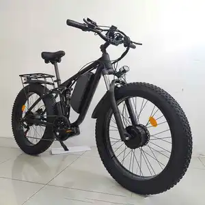 Sospensione completa Fatbike 26 pollici Ebike 48V 21ah batteria 2000W motore elettrico bicicletta grasso pneumatico Mountain Bike elettrica