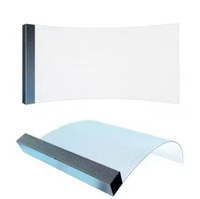 Pantalla LED de Película Flexible Transparente P4 P5 P6 P8 P10
