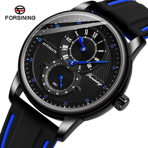 Orologio Meccanico Automatico di Lusso Personalizzato con Riserva di Carica, Quadrante Rotondo, Piccoli Secondi <span class=keywords><strong>a</strong></span> Scacchiera e Subquadrante, Nuovo Modello da Uomo - Product Image 4