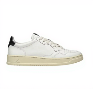 <span class=keywords><strong>Sneakers</strong></span> Casual Bicolore per Coppia, Scarpe da Corsa Classiche in Vera Pelle Traspirante con Rete Traforata per Uomo e <span class=keywords><strong>Donna</strong></span>, Suola Spessa - Product Image 3