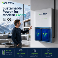 بطارية VOLTRA 314 Ah LiFePO4 ذات الخلايا العميقة الدورة (6000+ دورة) من الفئة A لمشاريع الطاقة على نطاق واسع، شحن عالمي للولايات المتحدة وأوروبا