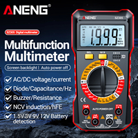 Multimètre ANENG SZ305 Testeurs de Condensateurs Professionnels 1999 Comptes Voltmètre Intelligent Tension Courant Résistance Ohm Outils de Test