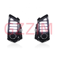 GZZIMIN 2022-2023 pour feux de jour à LED personnalisés pour voiture, feux de jour DRL certifiés E-mark, blanc 12V 6000 lumens