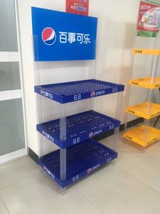 Demountable Stan plastik untuk promosi penjualan untuk iklan minuman botol sampo cair produk lainnya - Product Image 2