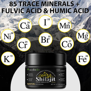 Acentiallabs Shilajit Original Résine de Shilajit Pure de l'Himalaya Résine de Shilajit de l'Himalaya Biologique Naturelle Complément de Shilajit Résine - Product Image 5