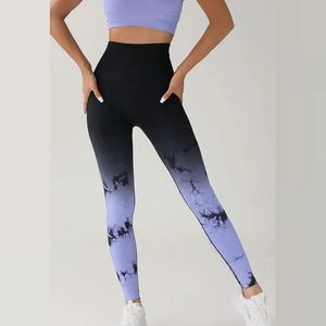 Nuevo diseño de malla Scrunch Butt Leggings de talla grande cintura alta Levantamiento de cadera deportes apretados mallas sin costuras para mujeres Push Up Legging - Product Image 4