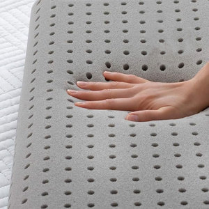 หมอนเมมโมรี่โฟมระบายอากาศทำจากไม้ไผ่ถ่านรูปทรงคลื่นรูปทรงเรขาคณิตลายใบไม้รองรับโรงงานรุ่นสีเทา<span class=keywords><strong>ร้าน</strong></span>ค้าออนไลน์ - Product Image 6