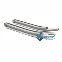 Pièces d'escalator Rail de guidage en alliage d'aluminium pour escalator