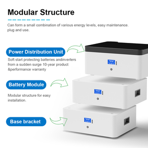 48V 51.2V 10Kw 15Kw 30Kw lityum Lifepo4 pil güneş enerjisi depolama sistemi ev kullanımı BMS koruma ile bölünmüş tipi - Product Image 5